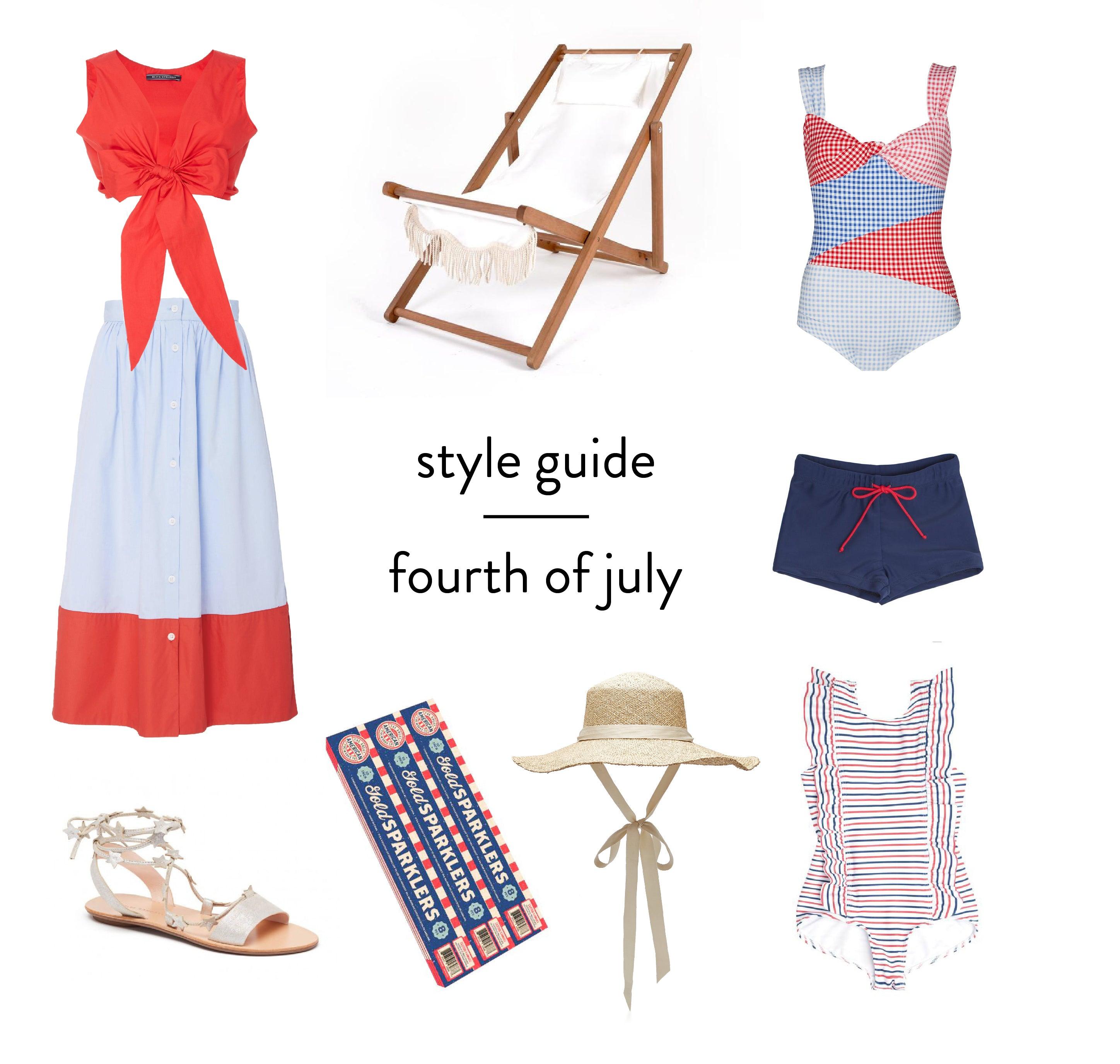 style guide : fourth of july