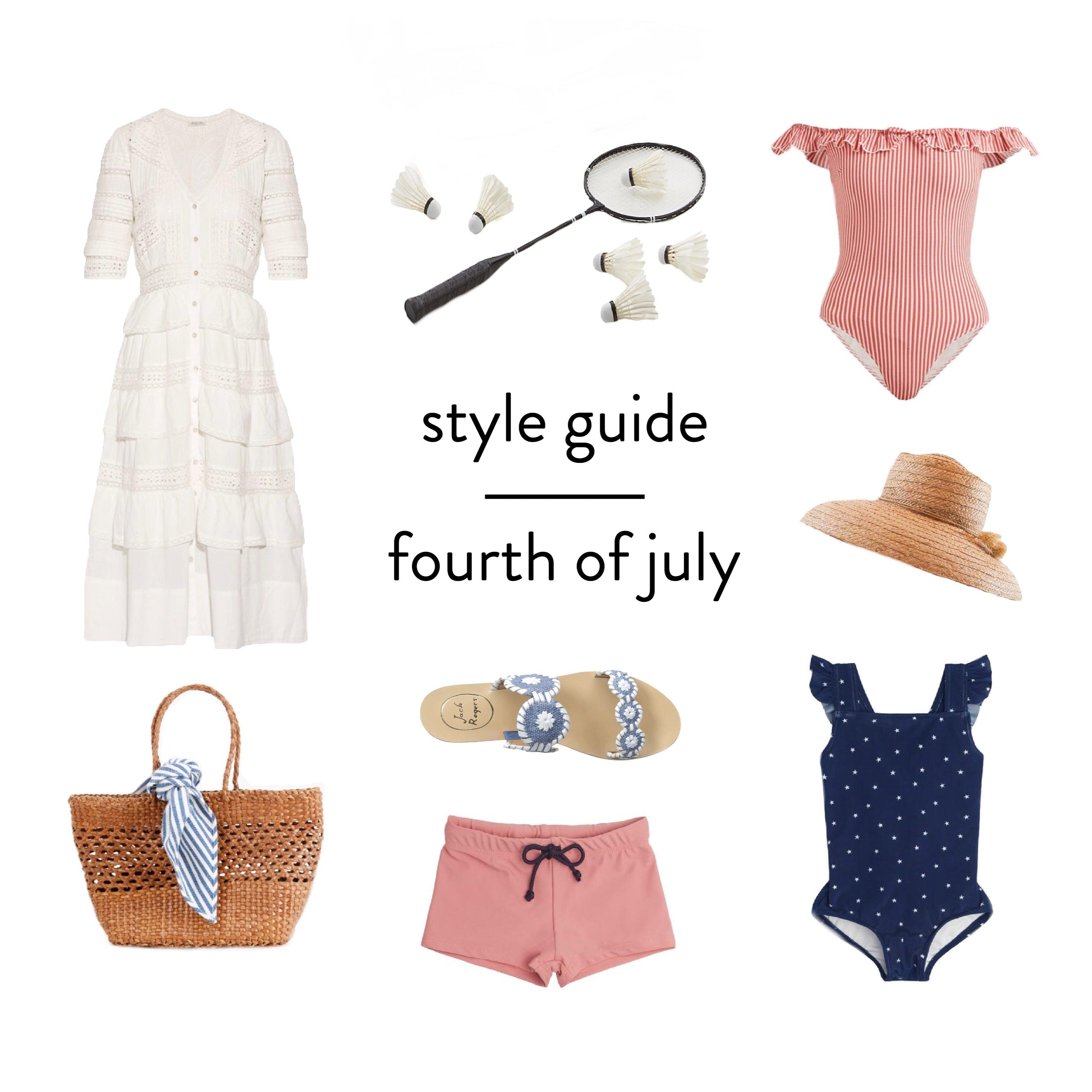 style guide : fourth of july