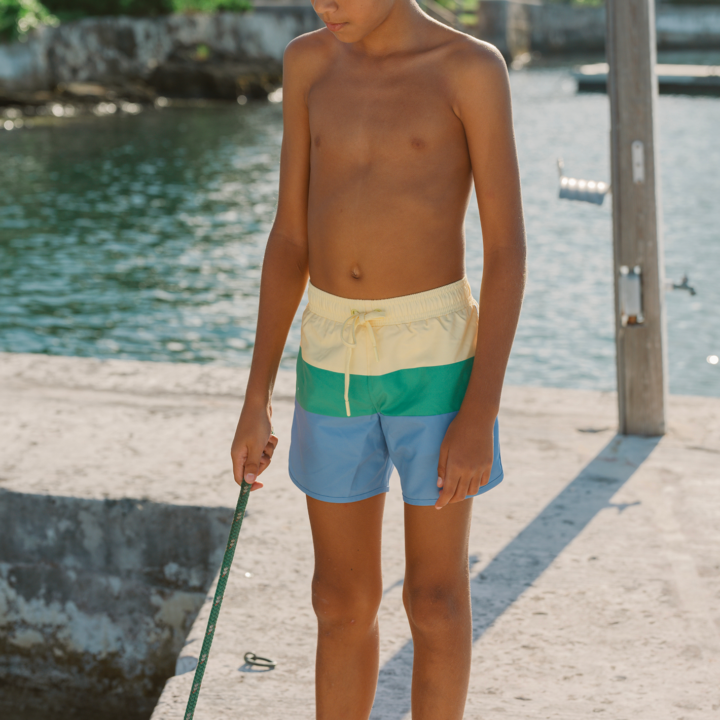 boys hamilton colorblock boardie