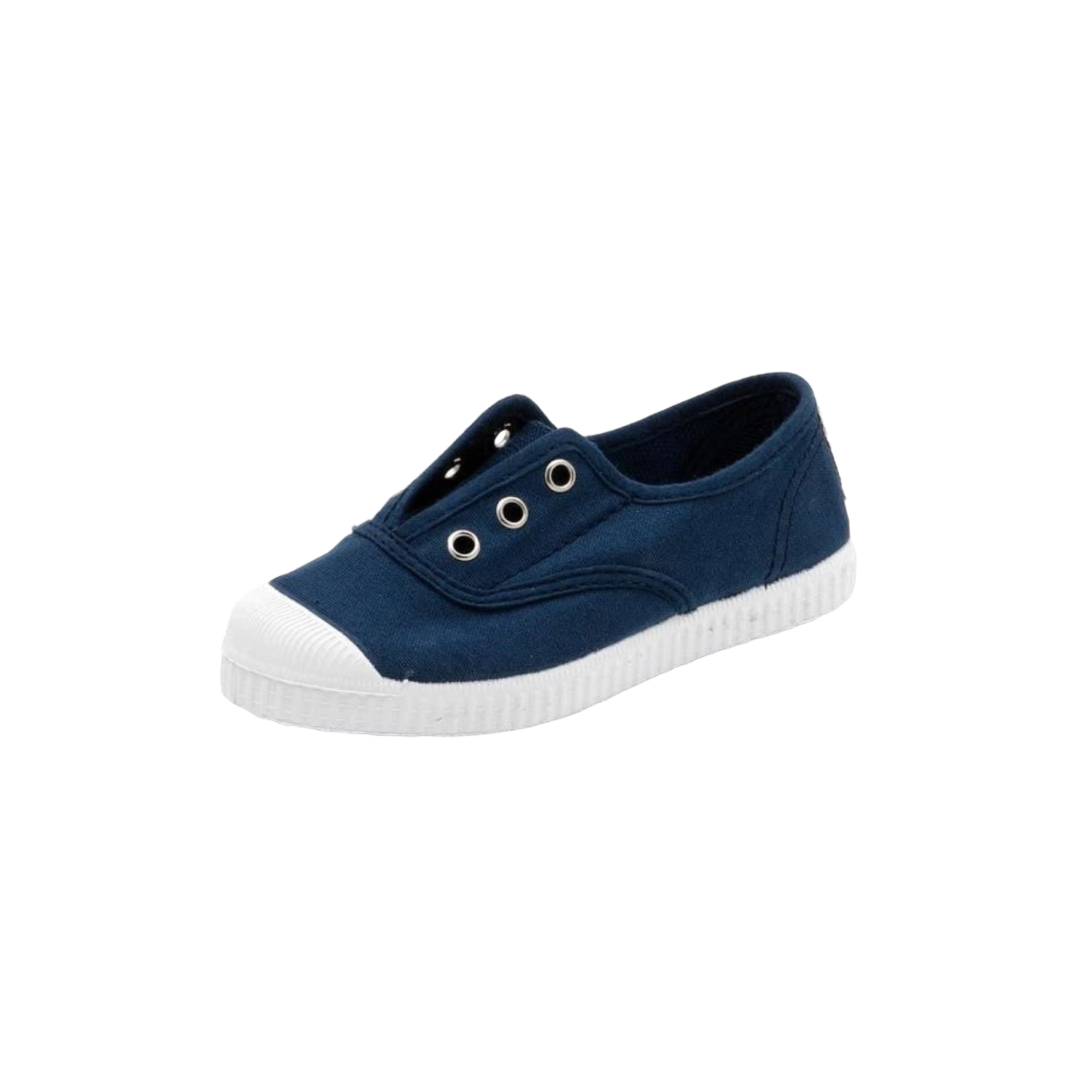 cienta navy blue slip on shoe