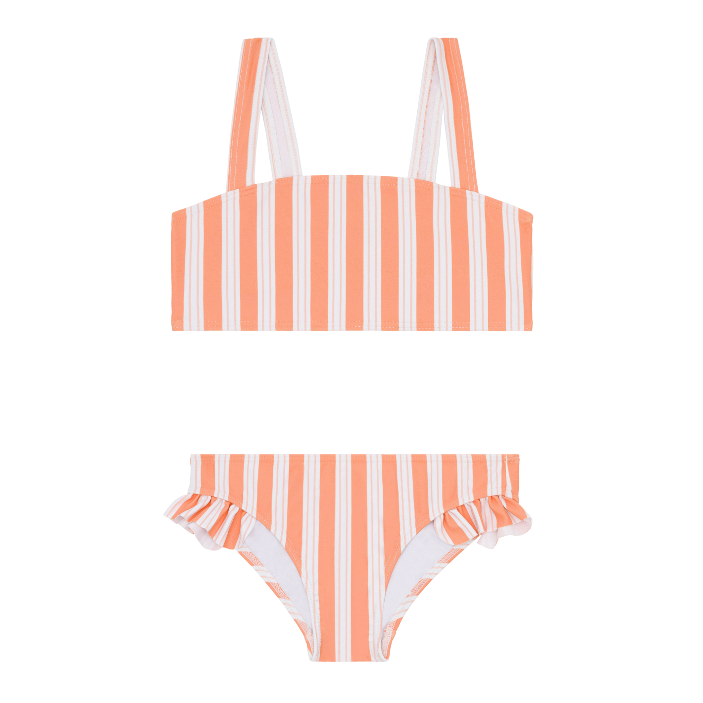 girls swizzle stripe bandeau bikini