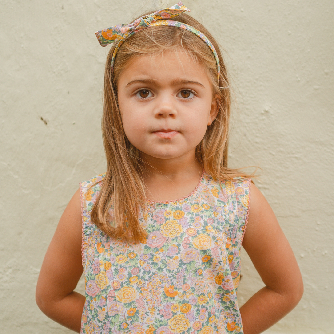 girls headband and scrunchie pack in Elysian Day