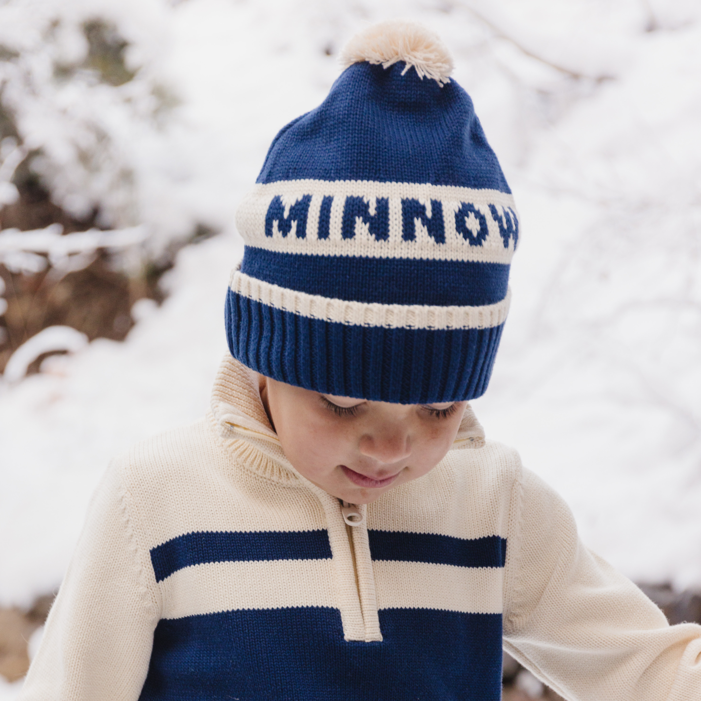 unisex minnow ski knit hat