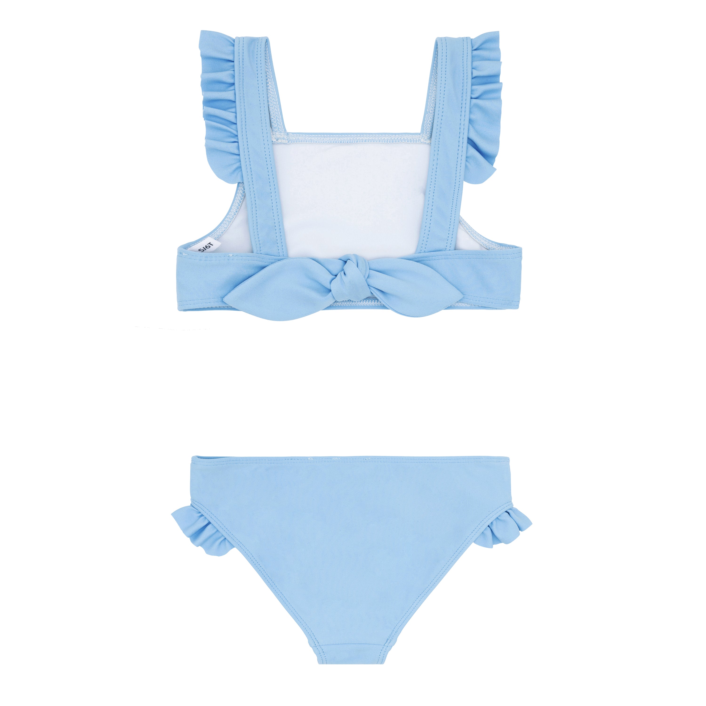 girls peri blue tie back bikini