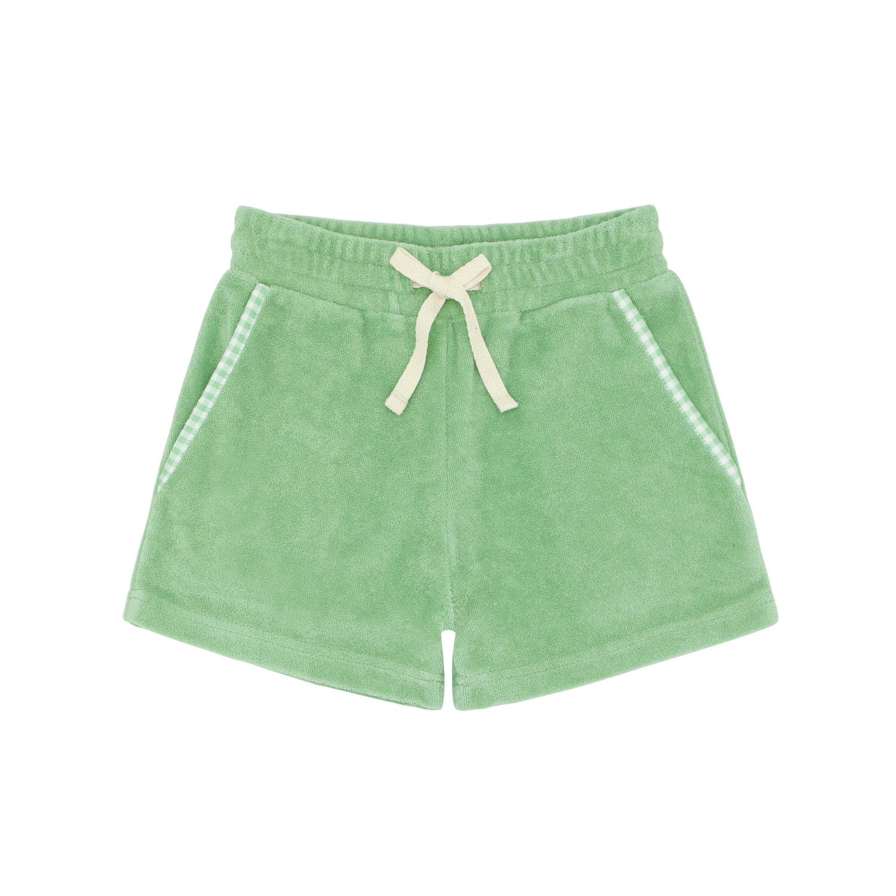 boys palm green french terry short