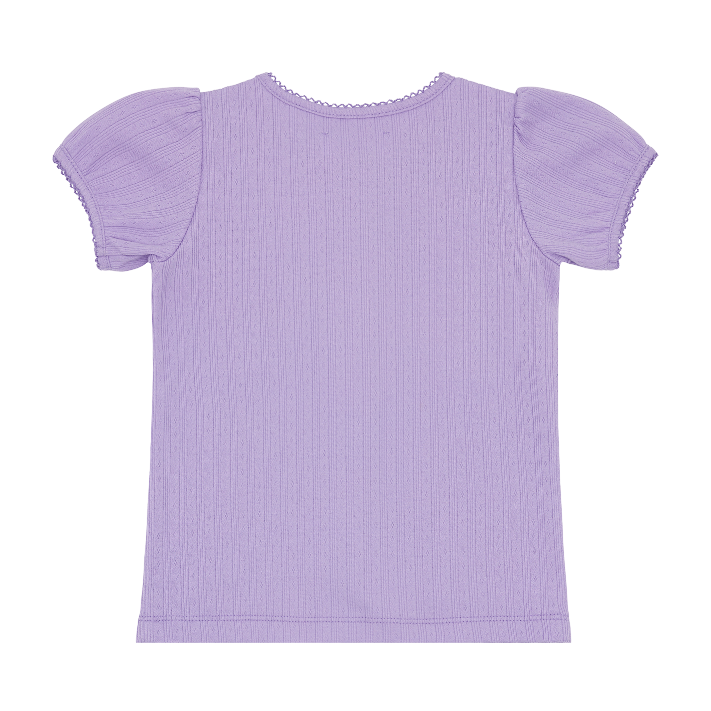 girls lavender breeze puff sleeve shirt