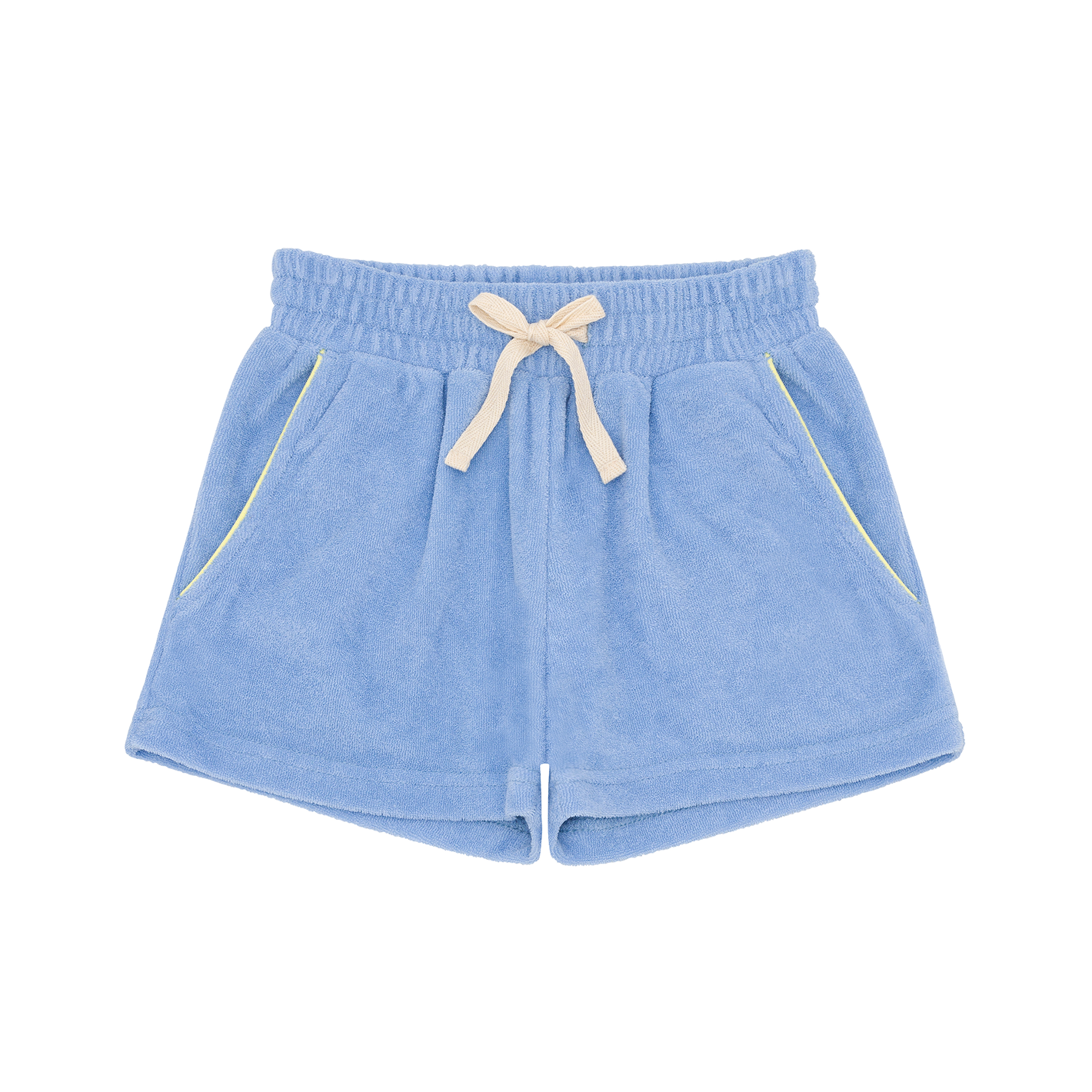 boys clearwater blue french terry short