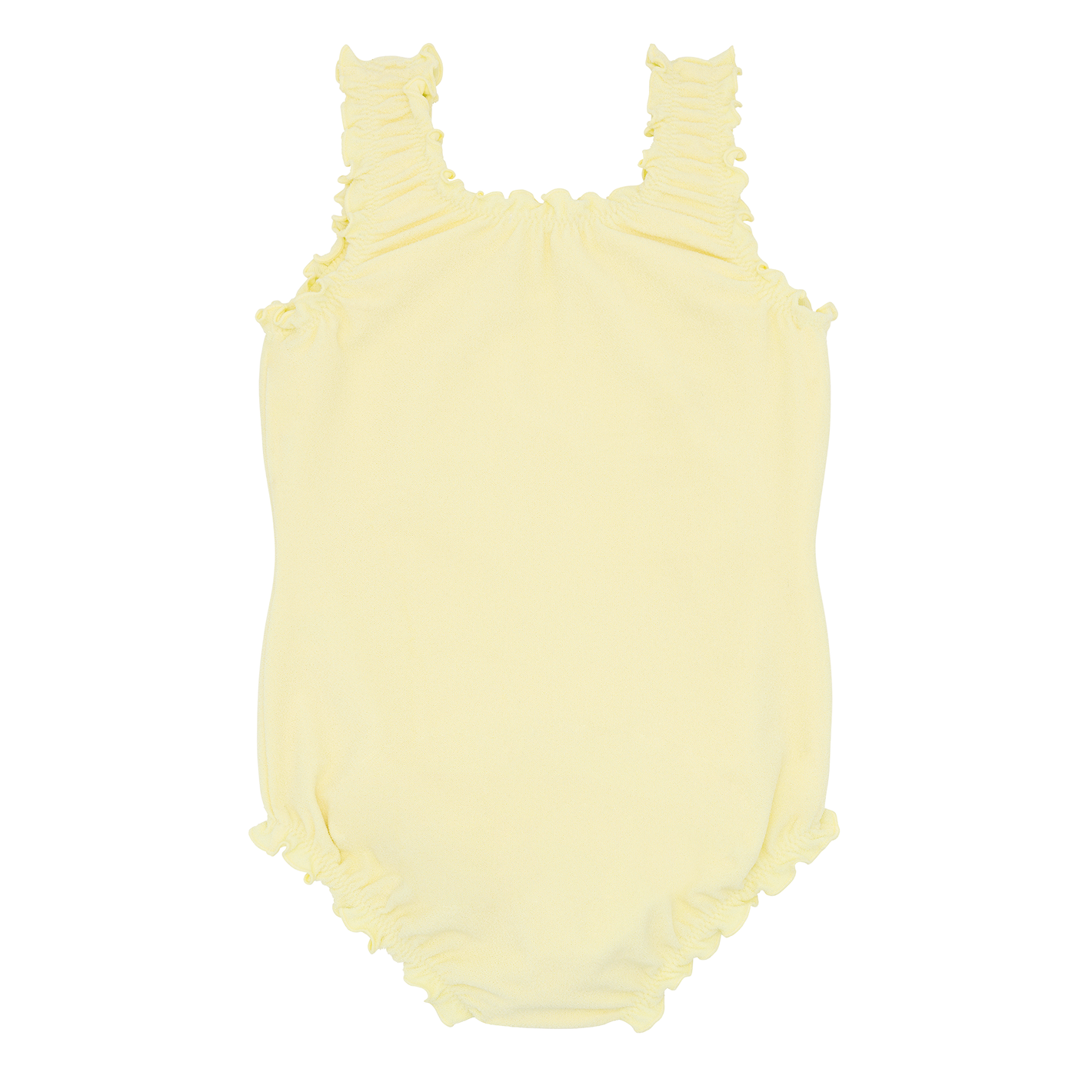 girls banana terry scoop neck one piece