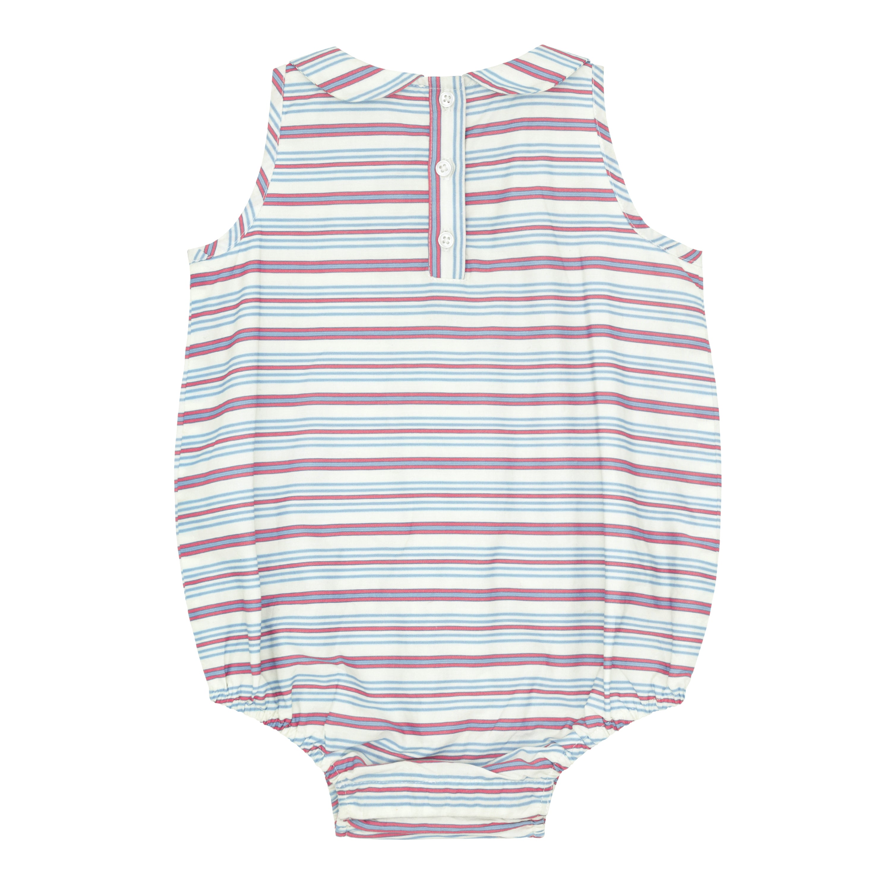 baby vintage stripe bubble romper