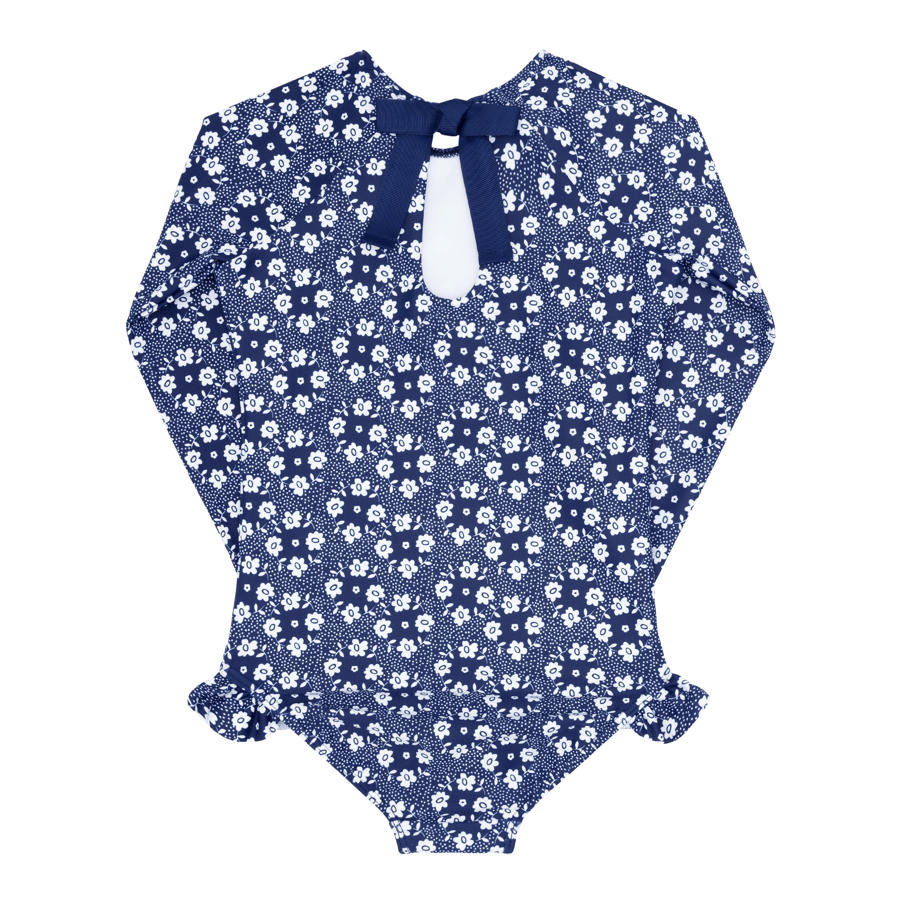 girls ditch plains daisy rashguard one piece