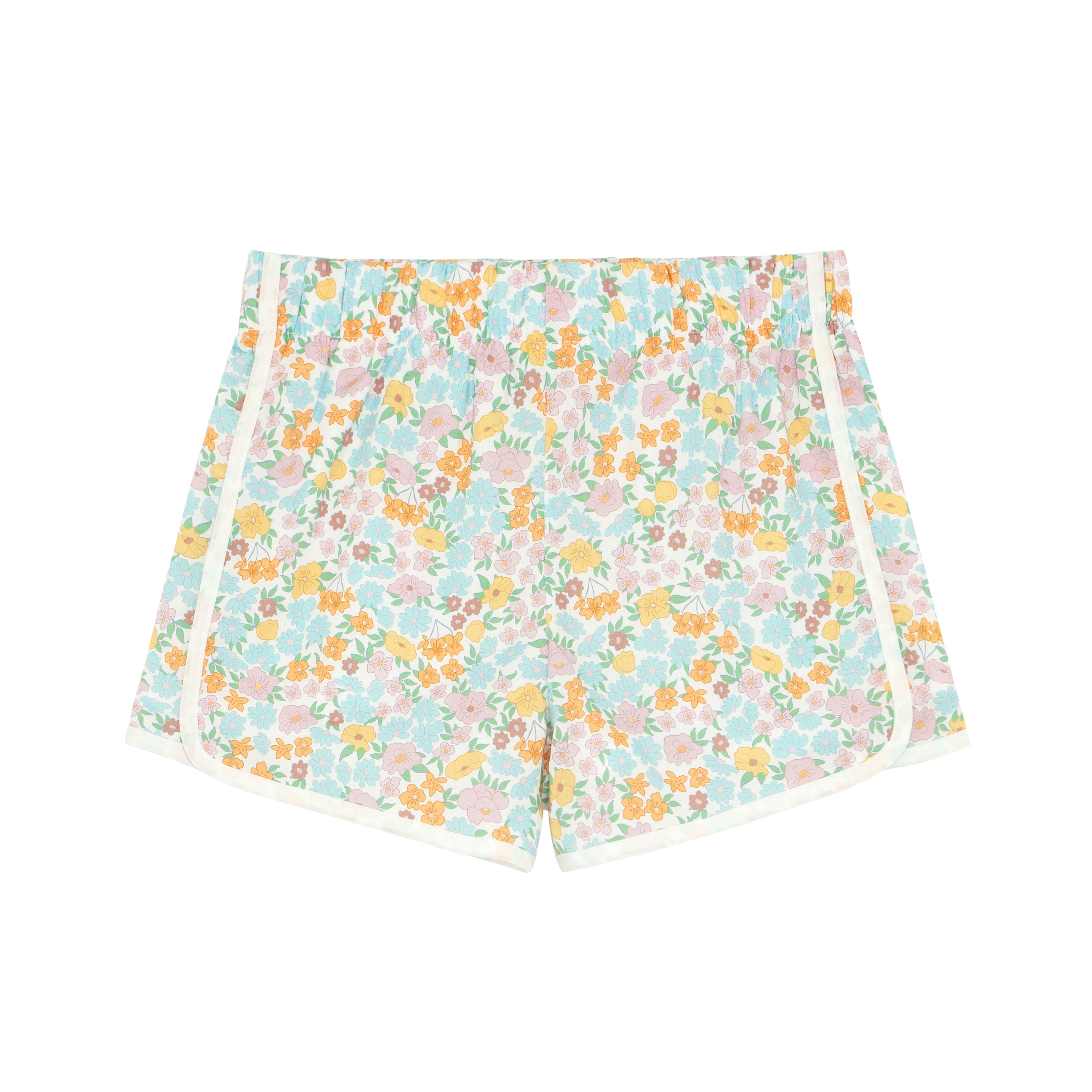 girls hawaiian floral short