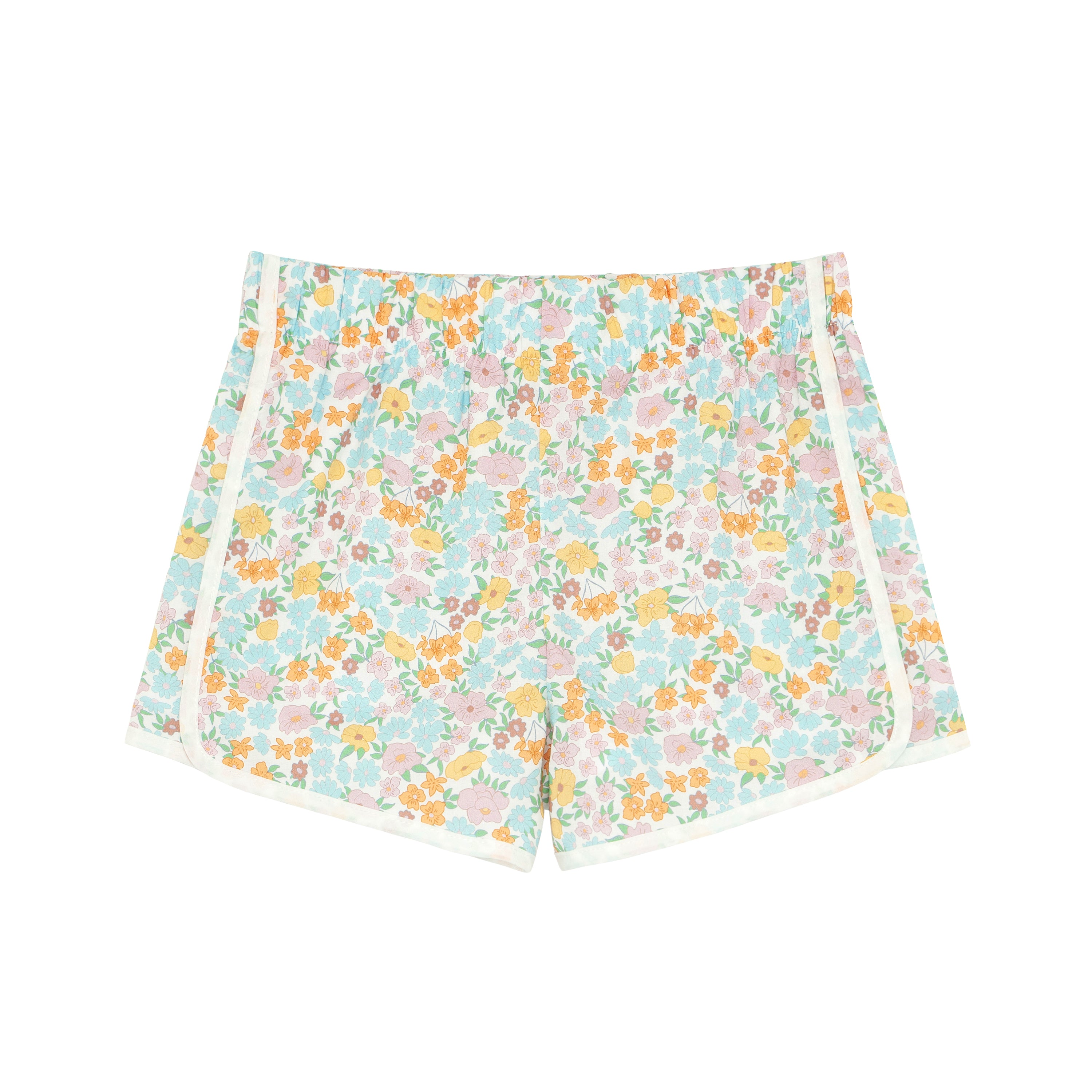 girls hawaiian floral short