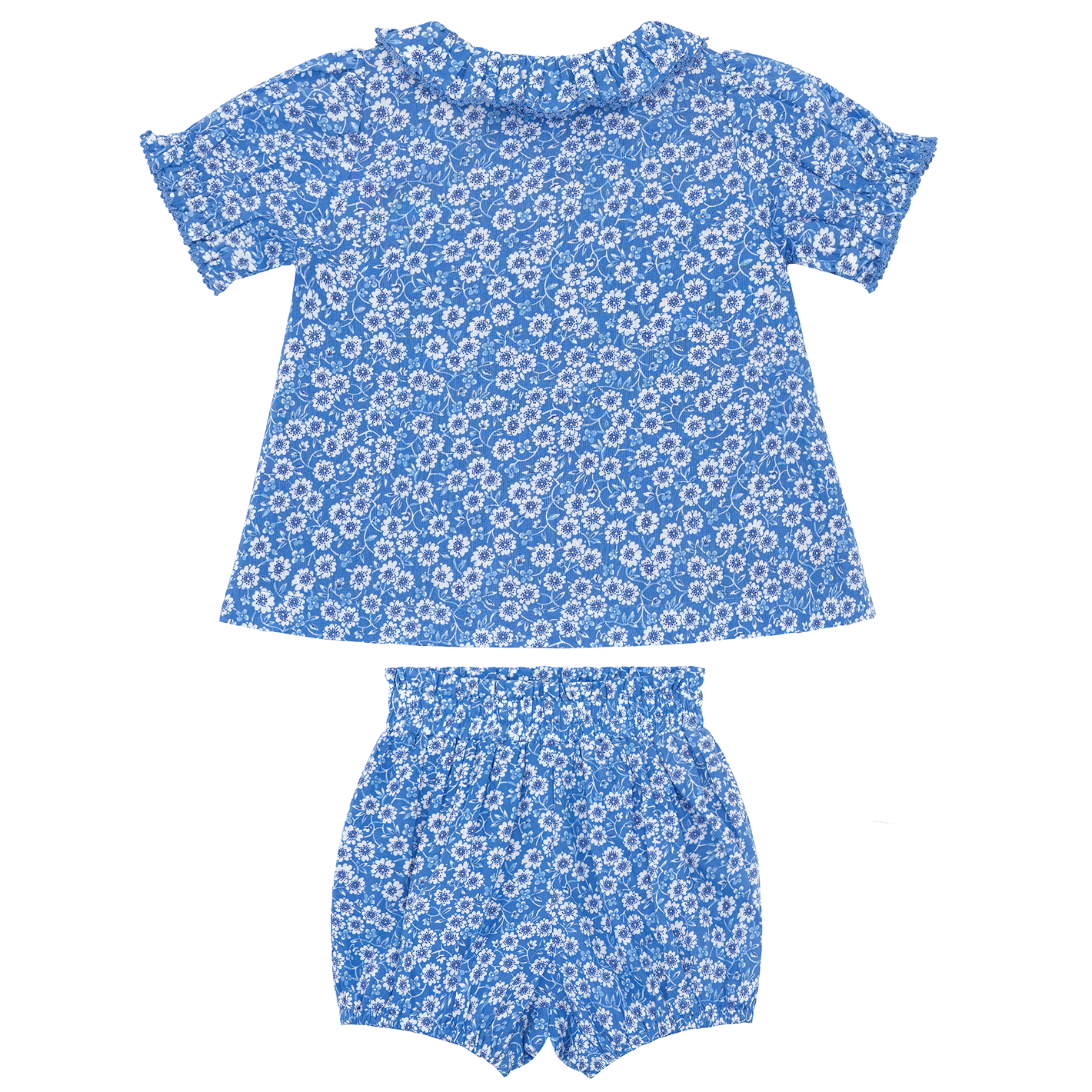 baby girls rosebay puff sleeve bloomer set