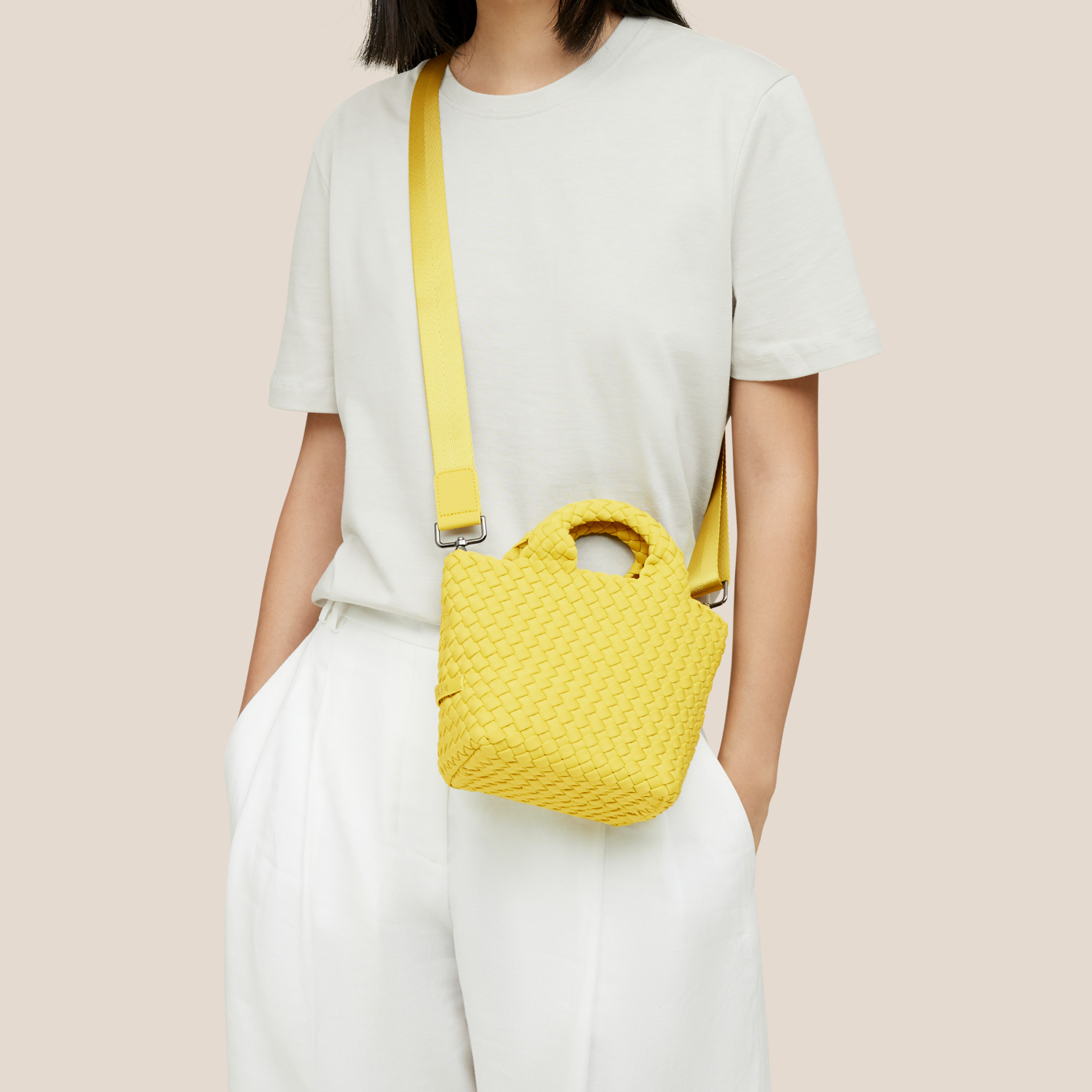 naghedi st barths citron petit tote