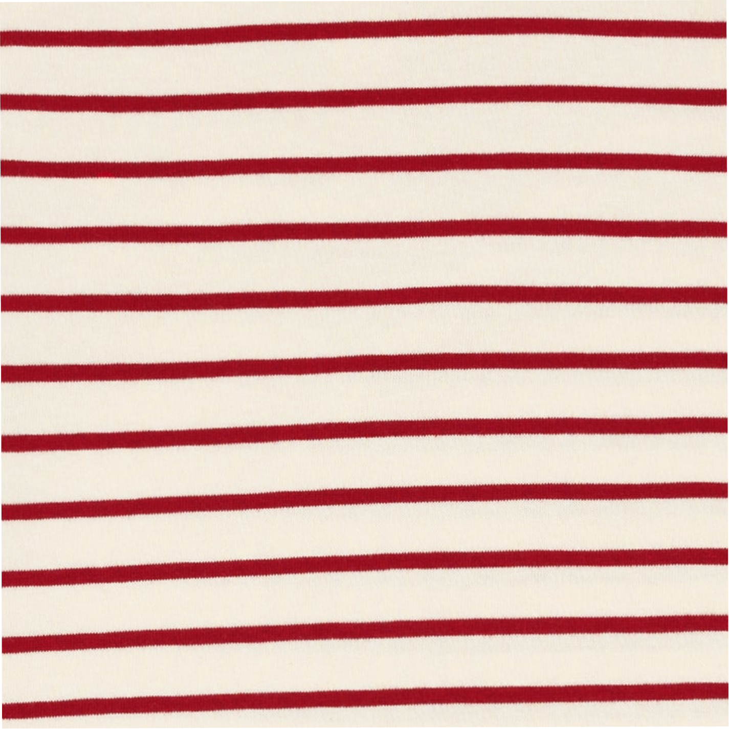 women's red stripe rugby shirt