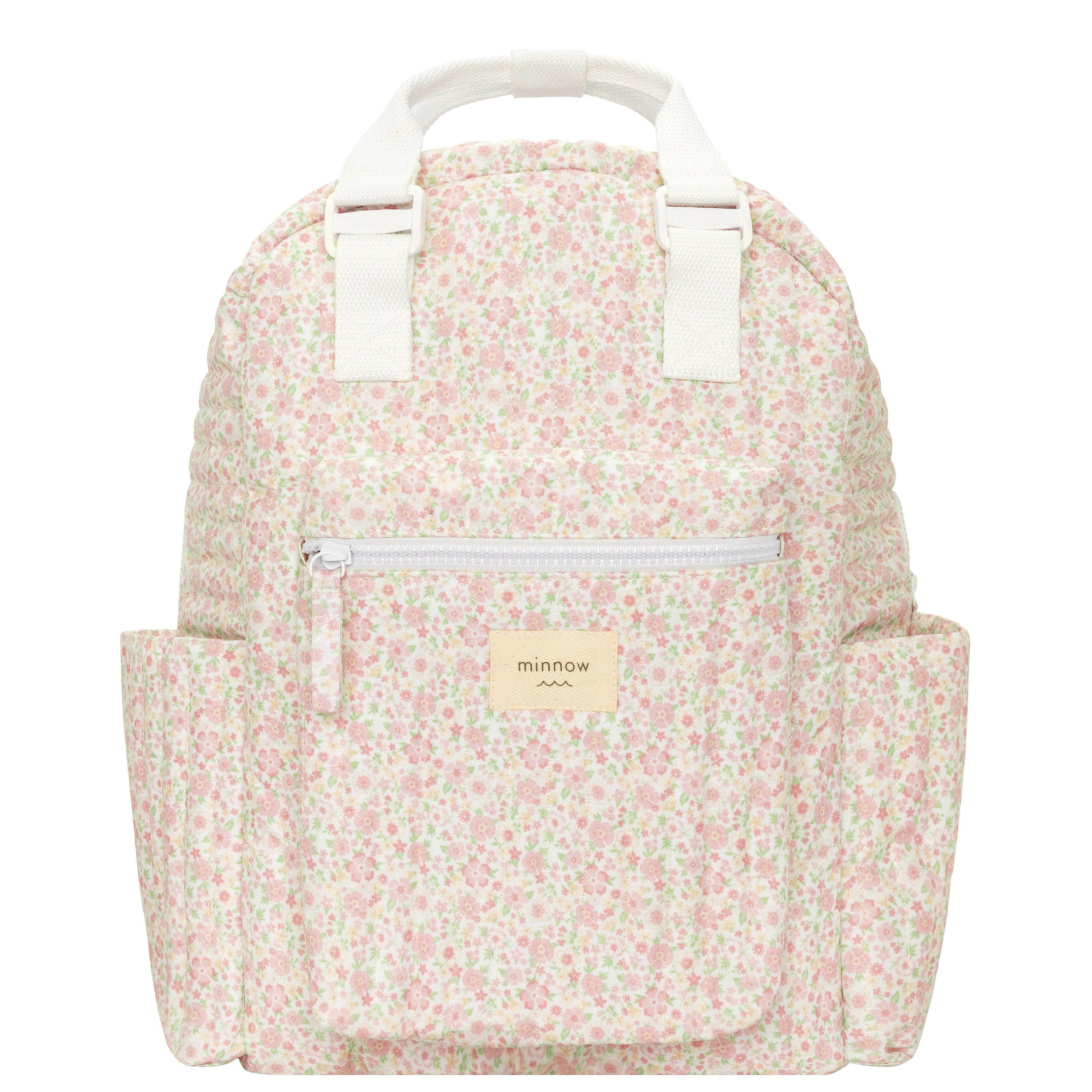 antique floral coated everyday backpack