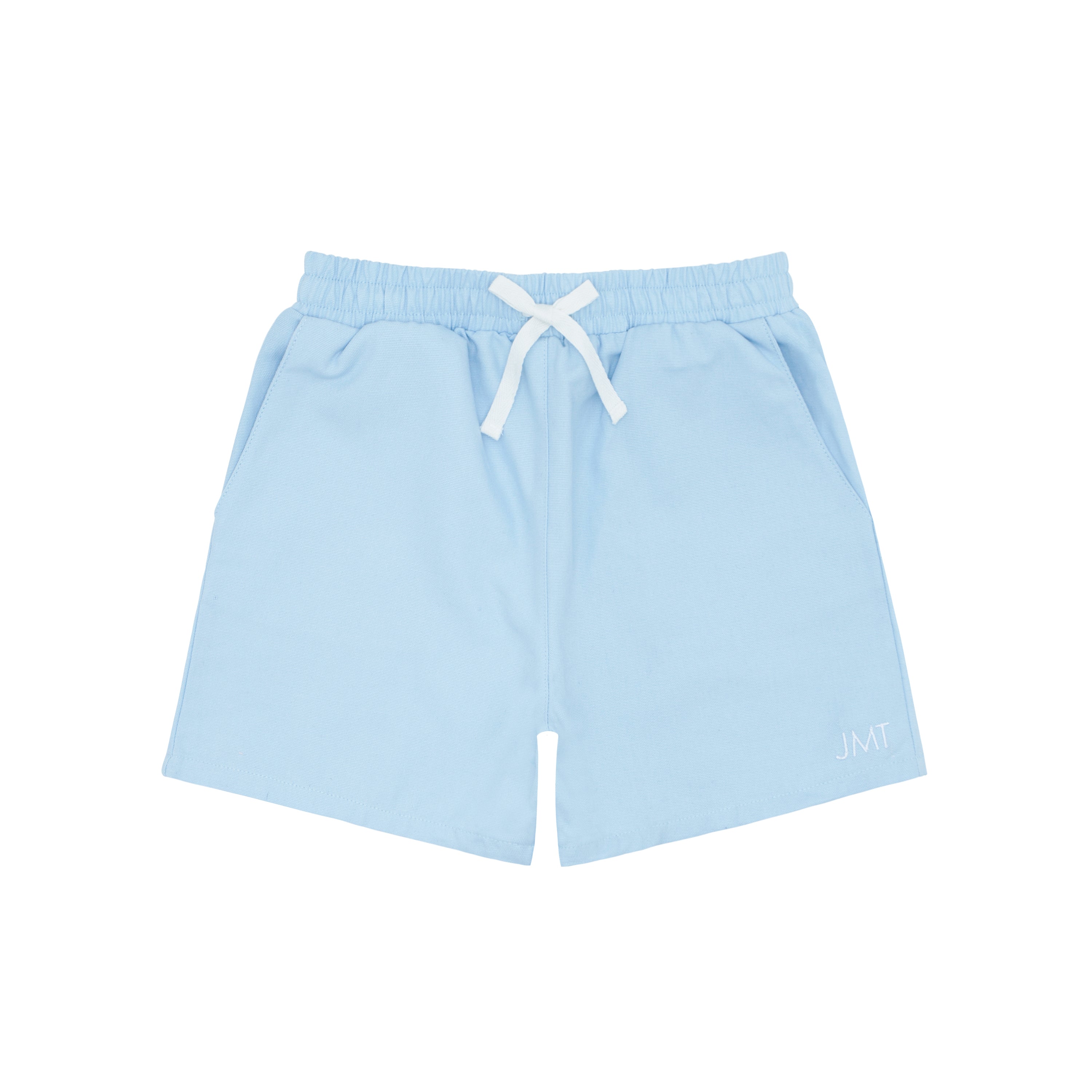 boys light blue canvas short