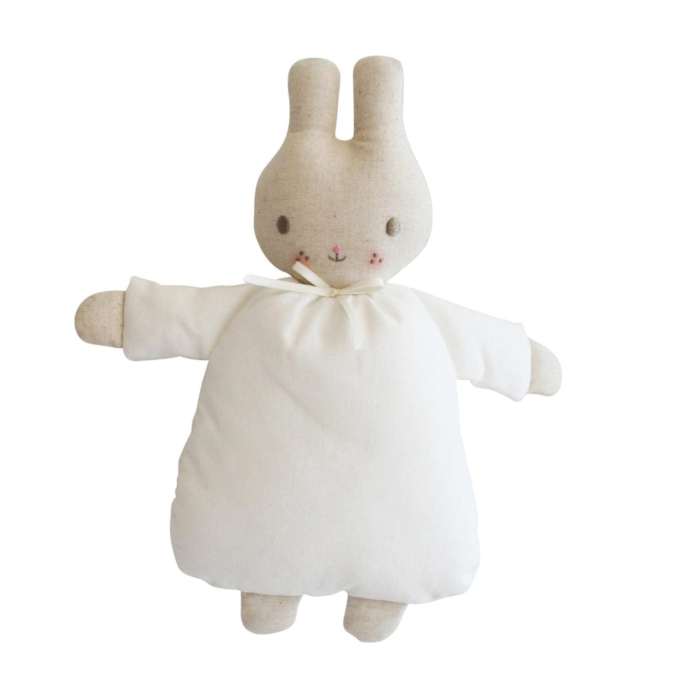 alimrose ivory riley bunny rattle