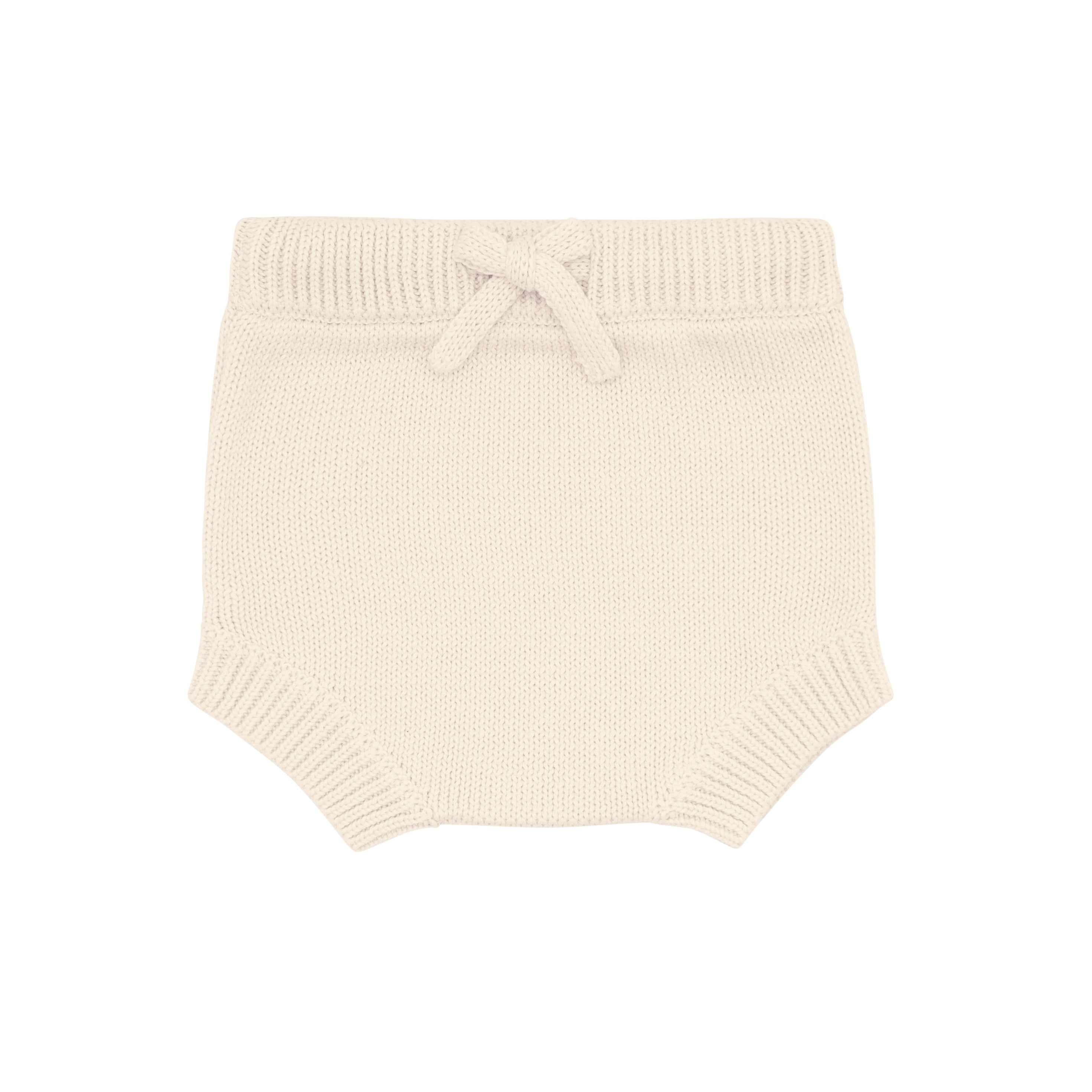 baby cream knit bloomer