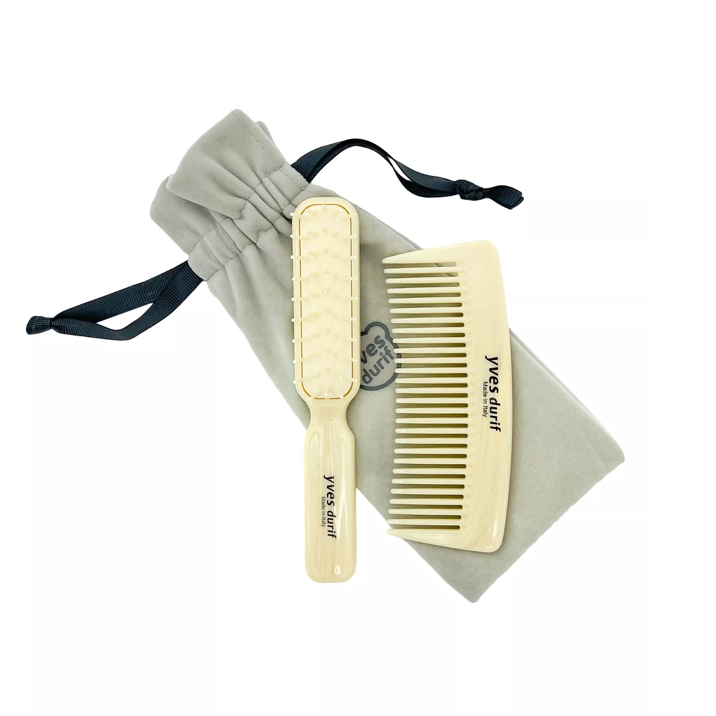 the yves durif mini brush and comb set