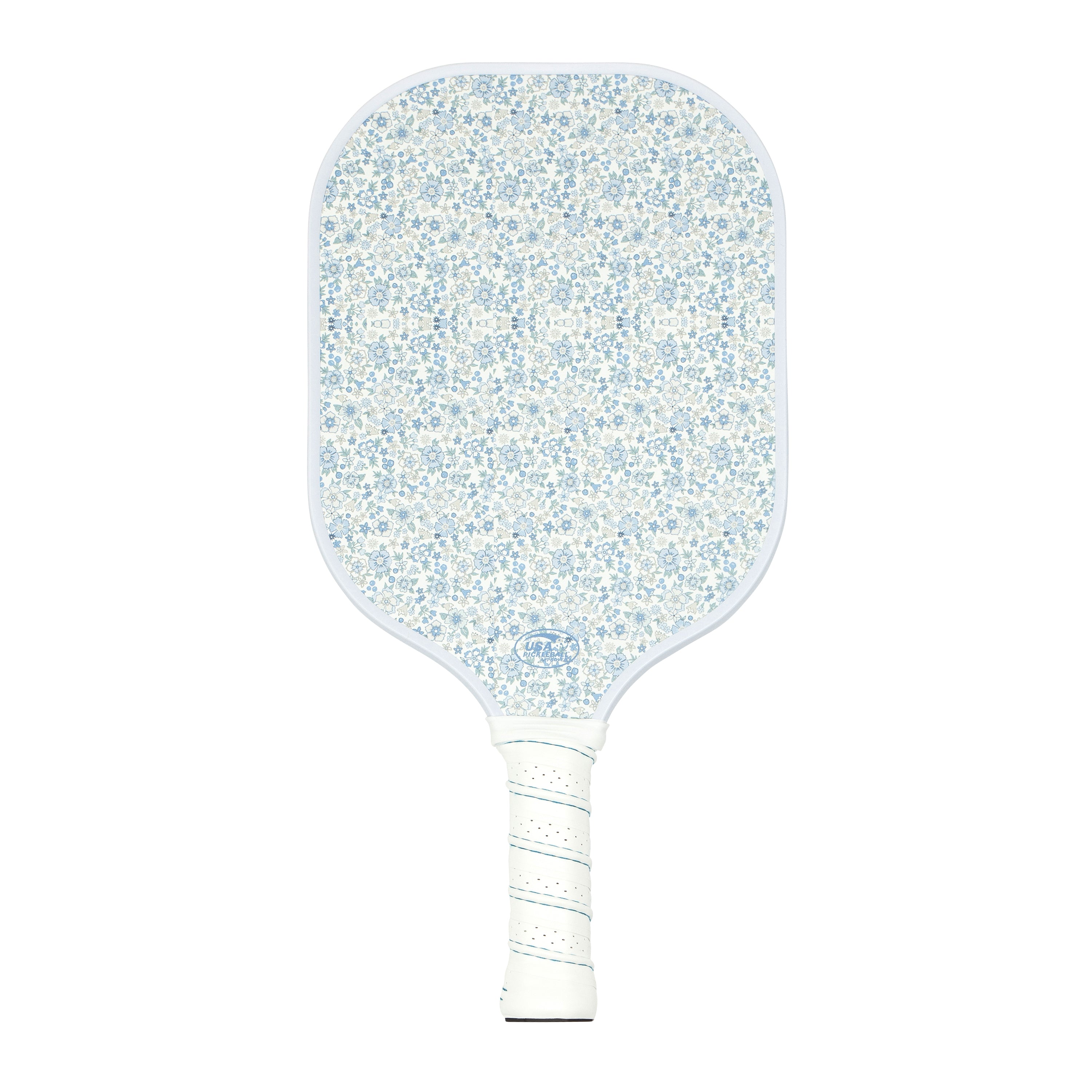 short court slate floral pickleball paddle