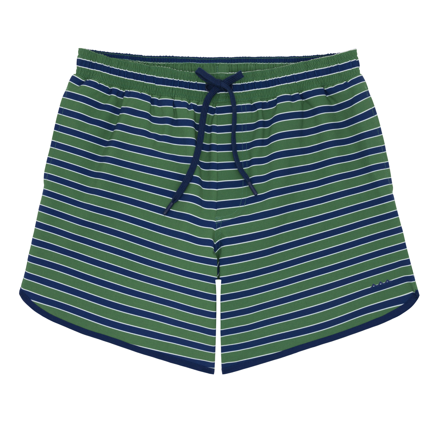 mens evergreen stripe boardie