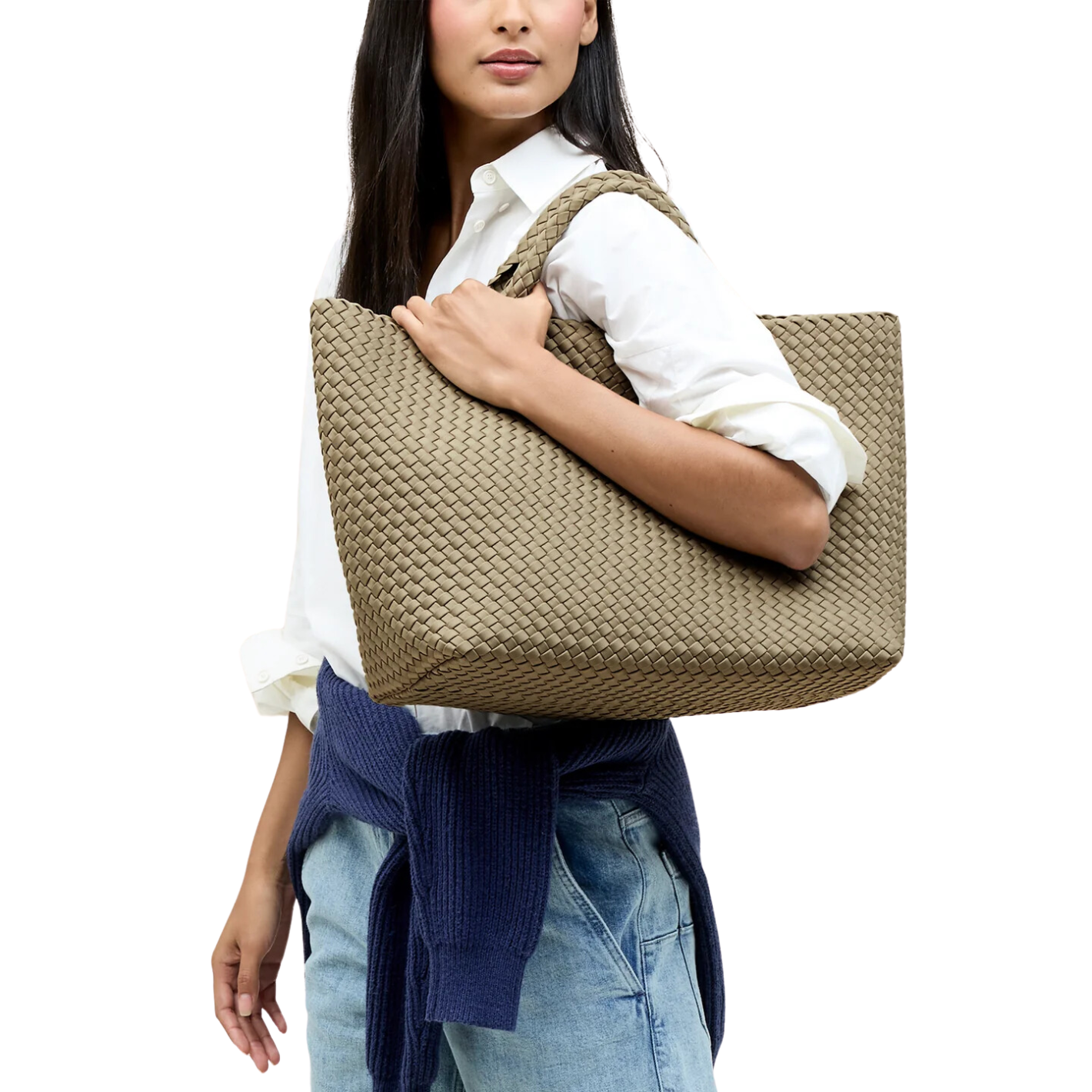 naghedi st barths stone large tote