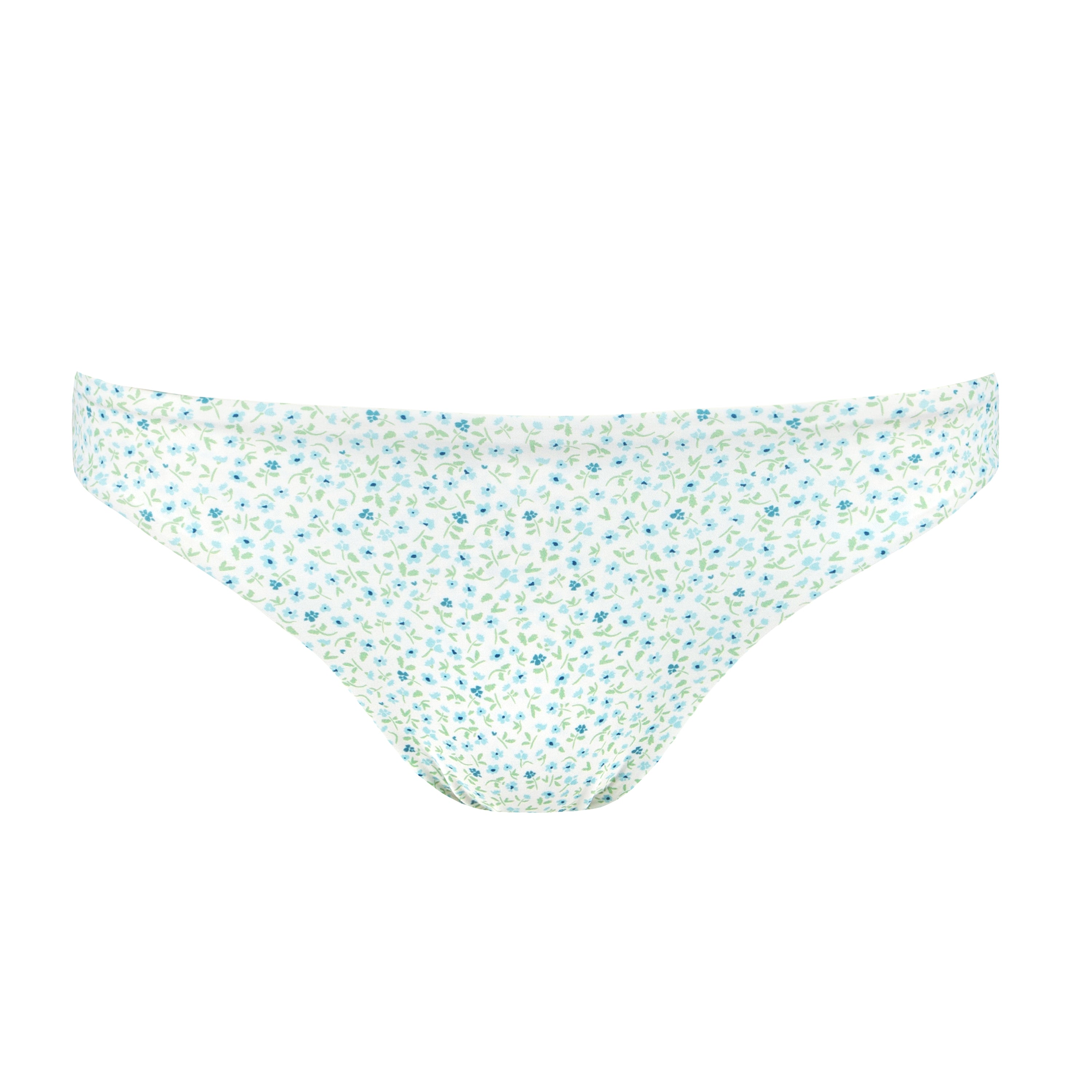 women's hibiscus ditsy low waist bikini bottom