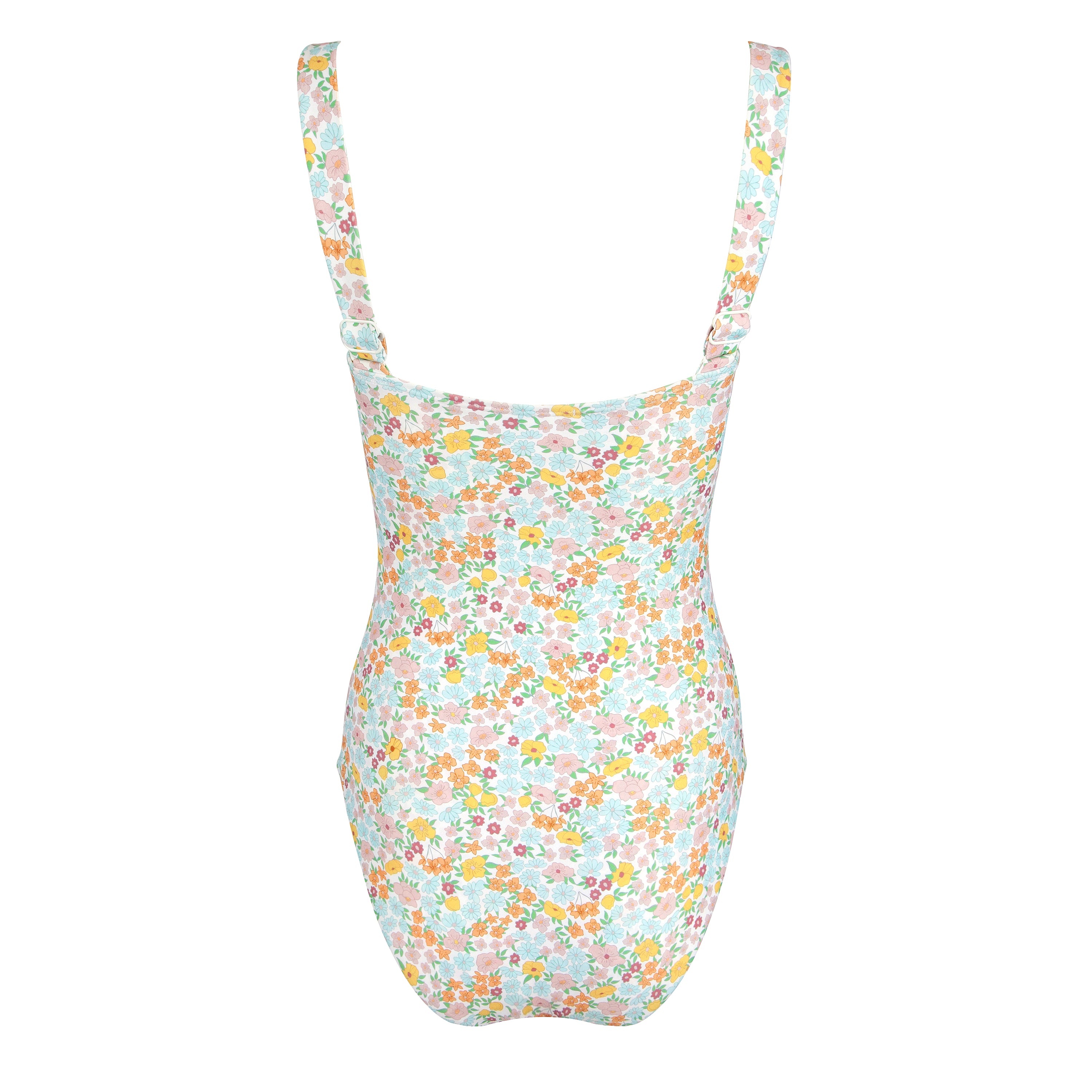 women's hawaiian floral one piece