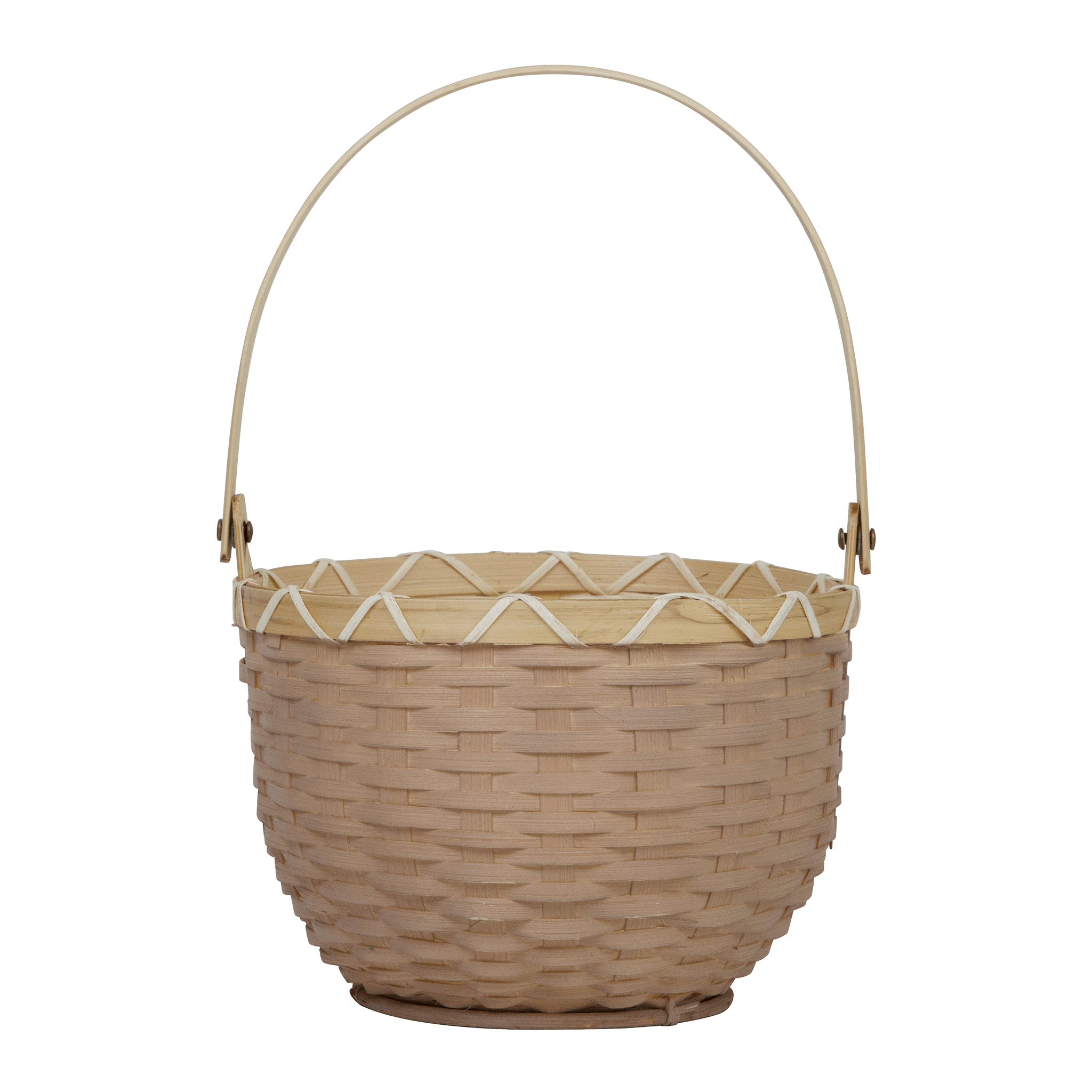 olli ella light grey small blossom basket