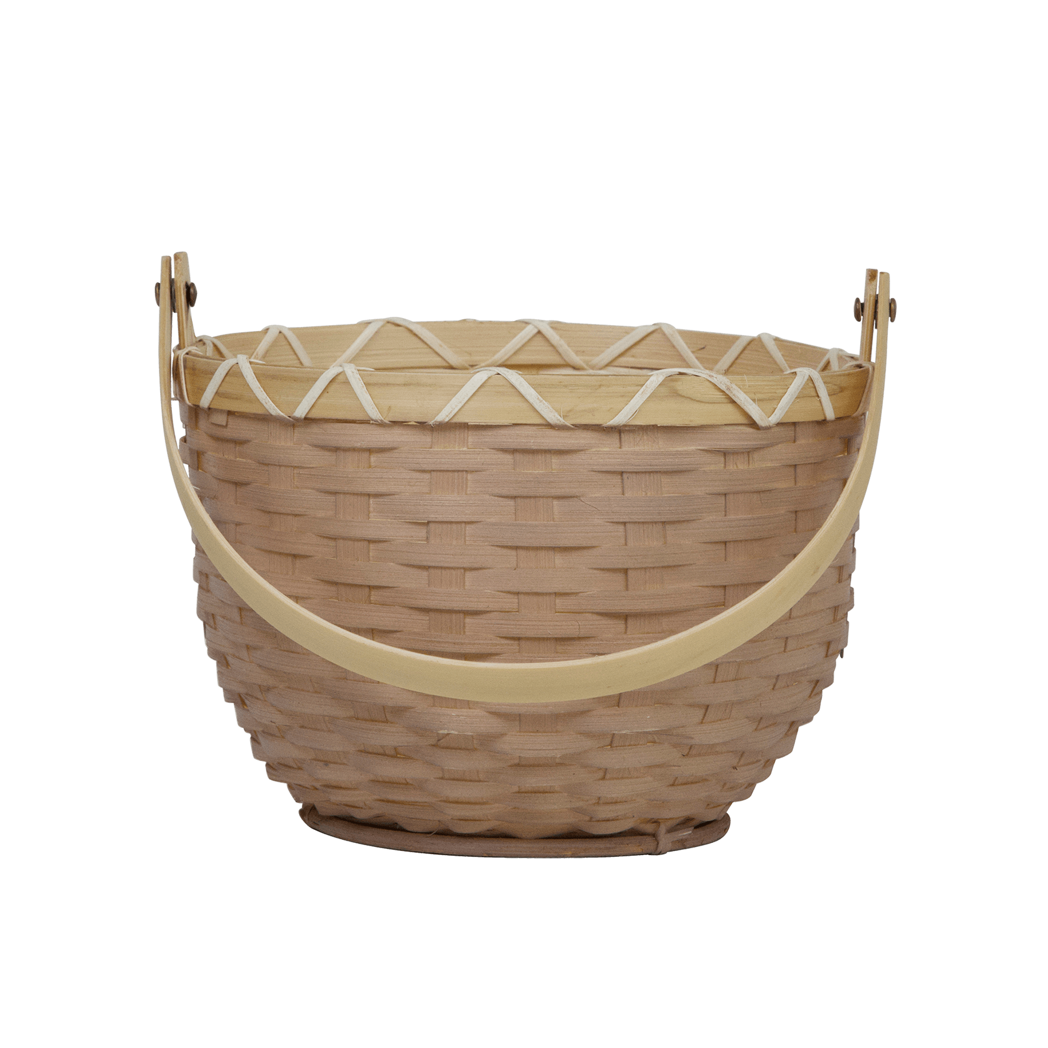 olli ella light grey small blossom basket