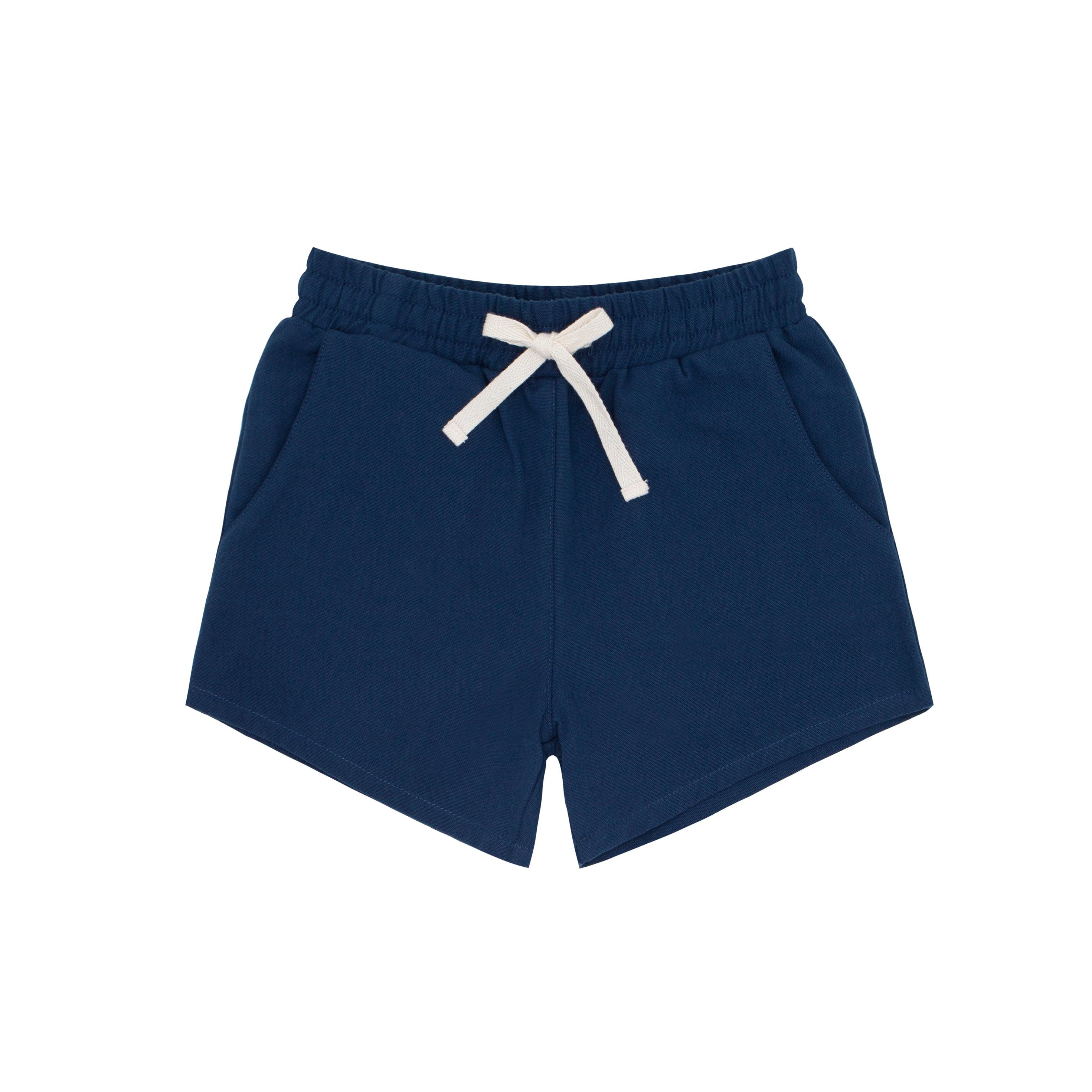 boys navy canvas short