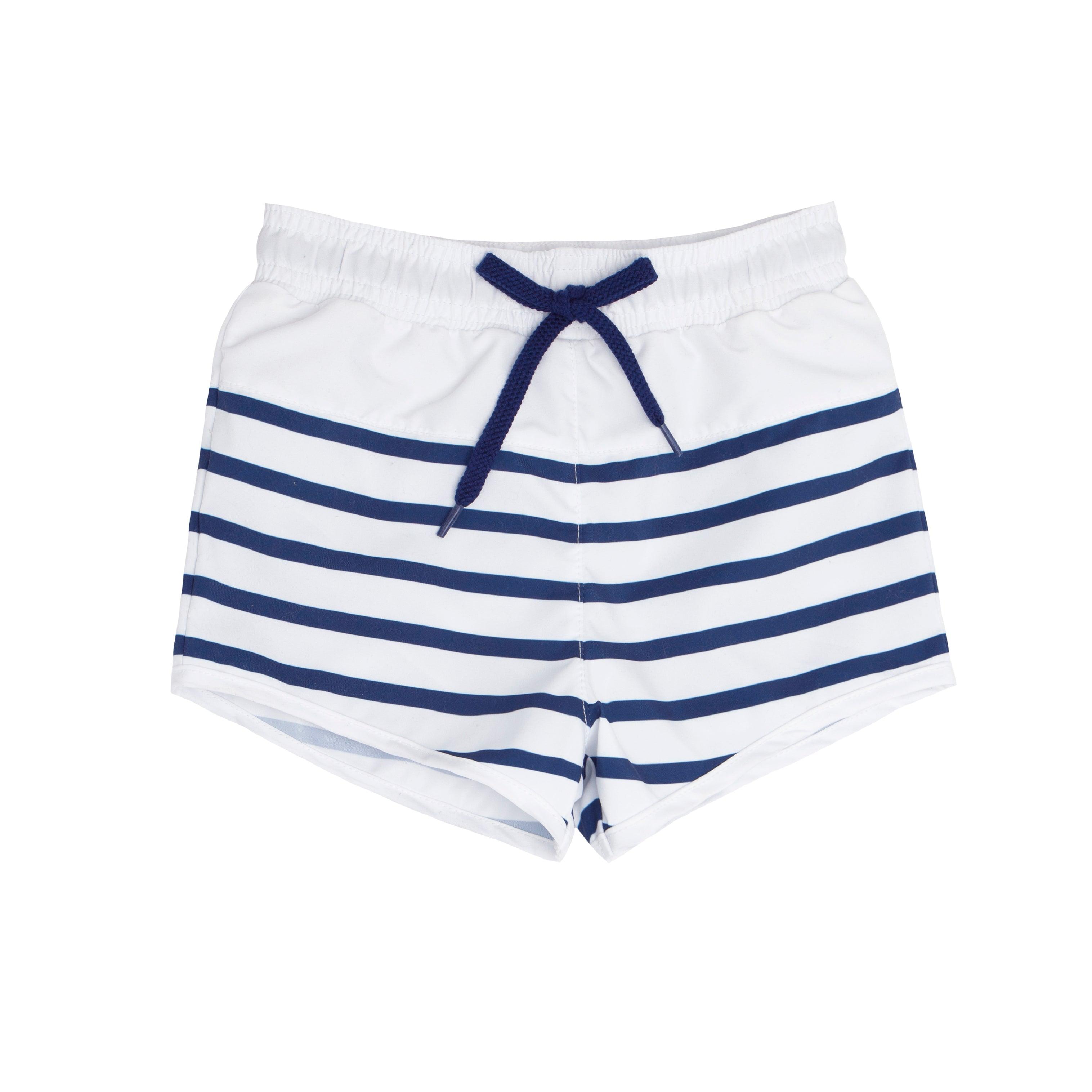 boys breton stripe boardie